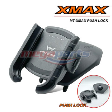 ที่จับมือถือ PUSH LOCK MT-XMAX QD01 (MOTOTEC) พร้อมฝาครอบแฮนด์