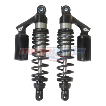 โช้คหลังแก๊ส L/R NMAX 155 2020 AIR-SERIES 320MM. (PROFENDER) ดำ/ดำ/แท้งดำ