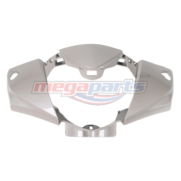 ฝาครอบแฮนด์หน้า LEAD 125 2022 (4 วาล์ว) (HONDA) สีขาว NHC46P