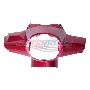 ฝาครอบแฮนด์หน้า GIORNO+ 125 2023 (ABS) (HONDA) สีแดงแก้ว R340C