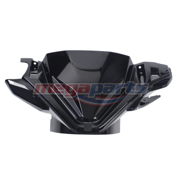 ฝาครอบแฮนด์หน้า CLICK 150i (2018-2020) (HONDA) สีดำเงา NHA35M