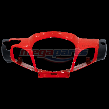 ฝาครอบแฮนด์หน้า WAVE 125S (Di,หัวเถิก) (HONDA) สีแดง R263