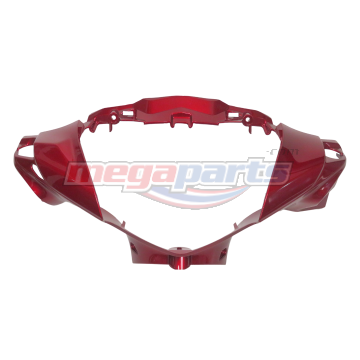ฝาครอบแฮนด์หน้า WAVE 125i 2012 (ปลาวาฬ) (HONDA) สีแดง R326C