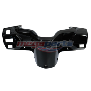 ฝาครอบแฮนด์หลัง CLICK 110i 2009 (HONDA) สีดำเงา NHA35M