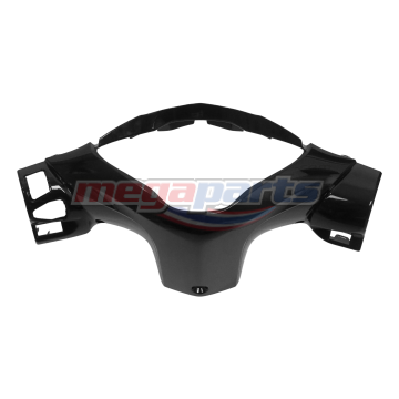 ฝาครอบแฮนด์หลัง WAVE 125i 2012 (ปลาวาฬ) (HONDA) สีดำเงา NHA35M