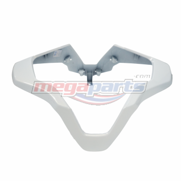 ฝาครอบแฮนด์หน้าตัวบน MOOVE 110 2015 (HONDA) NH-C85P สีขาว-ดำ