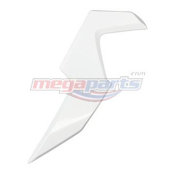 แผ่นปิดบนฝาครอบแฮนด์หน้าข้างซ้าย CLICK 160 2022 (ABS) (HONDA) สีขาว NHA87P