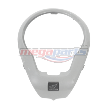 วงแหวนฝาครอบเรือนไมล์ติดโลโก้ SCOOPY 110i 2024 (PRESTIGE) (HONDA) สีเทาแลมโบ NHC53P