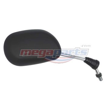 กระจกส่องหลังข้างขวา MIO (YAMAHA) ขาชุบโครเมี่ยม
