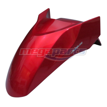 บังโคลนหน้าพร้อมสติ๊กเกอร์ PCX 160 2021 (HONDA) สีแดงแก้ว R340C