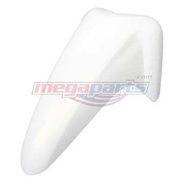 บังโคลนหน้าท่อนหน้า WAVE 125S 2006 (ไฟเลี้ยวบังลม) (HONDA) สีขาว NHA87P