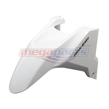 บังโคลนหน้าท่อนหน้าพร้อมสติ๊กเกอร์ CLICK 160 2022 (Cb) (HONDA) สีขาว NHA87P