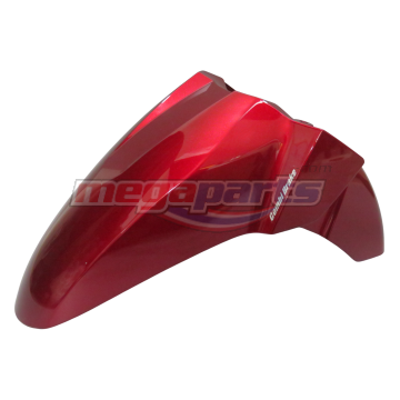 บังโคลนหน้าพร้อมสติ๊กเกอร์ LEAD 125 2021 (2 วาล์ว) (HONDA) สีแดง R368C