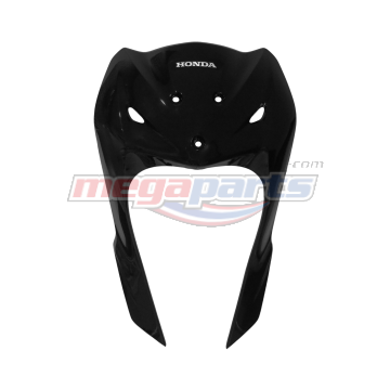 บังลมเดี่ยวพร้อมสติ๊กเกอร์ WAVE 110i (2021-2025) (LED,S,Dr) (HONDA) สีดำเงา NHA35M