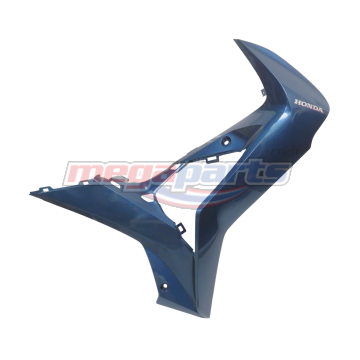 บังลมข้างขวาพร้อมสติ๊กเกอร์ WAVE 125i 2021 (M,LED) (HONDA) สีน้ำเงินมุก PB389M (รถสีน้ำเงิน-แดง)