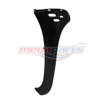 บังลมข้างขวา SCOOPY 110i (2021-2023) (PRESTIGE) (HONDA) สีดำเงา NHA35M