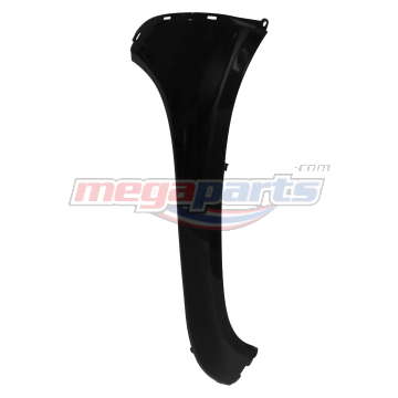 บังลมข้างซ้าย SCOOPY 110i 2021 (CLUB 12) (HONDA) สีดำเงา NHA35M