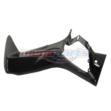 บังลมข้างซ้ายพร้อมสติ๊กเกอร์ WAVE 125i 2024 (M,LED) (HONDA) สีดำเงา NHA35M