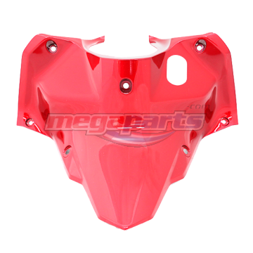 คอนโซลกลางท่อนบน WAVE 110i 2013 (HONDA) สีแดงแก้ว R340C