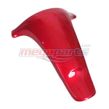 แผ่นปิดฝาครอบตัวในรถสีแดง