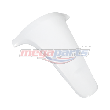 แผ่นปิดฝาครอบตัวในรถสีขาว