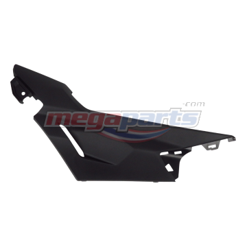 ฝาครอบข้างพักเท้าหน้าข้างขวาท่อนหลัง CLICK 160 (2022-2024) (HONDA) สีดำ NH1