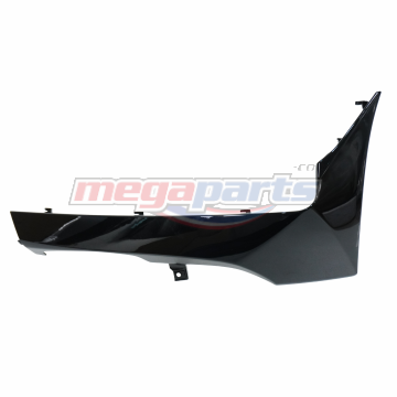 ฝาครอบข้างพักเท้าหน้าข้างขวา MOOVE 110 2016 (HONDA) สีดำเงา NHA35M