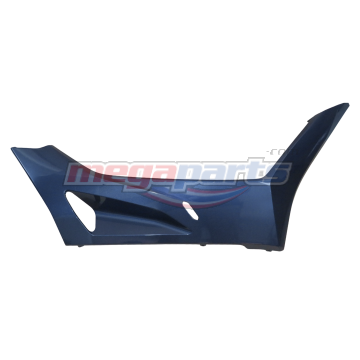 ฝาครอบข้างพักเท้าหน้าข้างขวา PCX 160 2022 (HONDA) สีน้ำเงินมุก PB389M