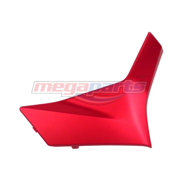 ฝาครอบข้างพักเท้าหน้าข้างขวาท่อนหน้า CLICK 160 2024 (HONDA) สีแดงด้าน R397C