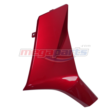 ฝาครอบข้างพักเท้าหน้าข้างขวาท่อนหน้า CLICK 160 (HONDA) สีแดงแก้ว R340C