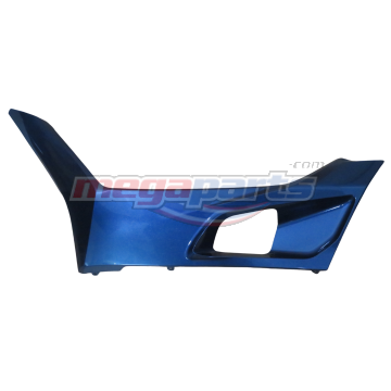 ฝาครอบข้างพักเท้าหน้าข้างซ้าย PCX 160 2022 (HONDA) สีน้ำเงินมุก PB389M