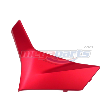 ฝาครอบข้างพักเท้าหน้าข้างซ้ายท่อนหน้า CLICK 160 2024 (HONDA) สีแดงด้าน R397C