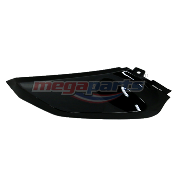 บังลมเดี่ยวข้างซ้ายตัวล่าง WAVE 110i (2011-2013) (HONDA) สีดำเงา NHA35M