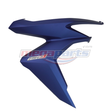 ฝาครอบไฟหน้าข้างขวาพร้อมสติ๊กเกอร์ CLICK 150i 2021 (HONDA) สีน้ำเงิน PB413P