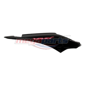 ฝาข้างขวาพร้อมสติ๊กเกอร์ WAVE 110i (2021-2025) (LED,S,Dr) (HONDA) สีดำเงา NHA35M