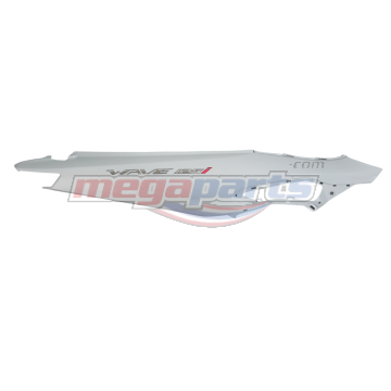 ฝาข้างขวาพร้อมสติ๊กเกอร์ WAVE 125i 2024 (M,LED) (HONDA) สีขาว NHB61P