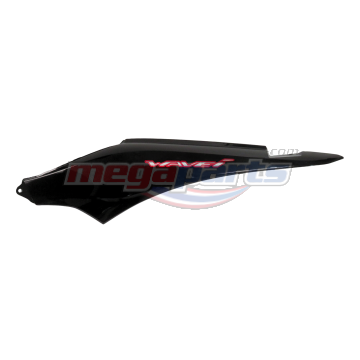 ฝาข้างซ้ายพร้อมสติ๊กเกอร์ WAVE 110i (2021-2025) (LED,S,Dr) (HONDA) สีดำเงา NHA35M