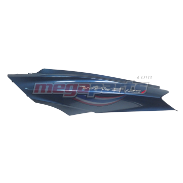 ฝาข้างซ้ายพร้อมสติ๊กเกอร์ WAVE 125i 2021 (M,LED) (HONDA) สีน้ำเงินมุก PB389M (รถสีน้ำเงิน-แดง)