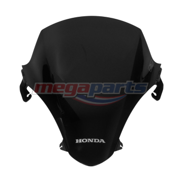 แผ่นกันลมพร้อมสติ๊กเกอร์ PCX 150 (2018-2020) (HONDA) สีดำ