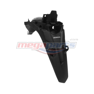 บังโคลนหลังพร้อมสติ๊กเกอร์ WAVE 110i (2021-2025) (LED) (HONDA) สีดำ