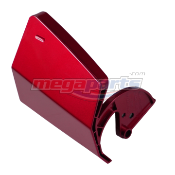 ฝาปิดช่องเก็บของข้างซ้าย CLICK 160 2022 (Cb) (HONDA) สีแดงแก้ว R340C