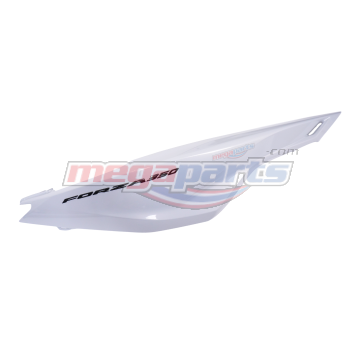 ฝาข้างขวาพร้อมสติ๊กเกอร์ FORZA 350 2024 (HONDA) สีขาว NHC58P