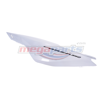 ฝาข้างซ้ายพร้อมสติ๊กเกอร์ FORZA 350 2024 (HONDA) สีขาว NHC58P