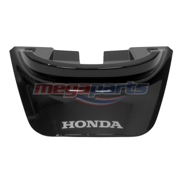 ฝาปิดท้ายเบาะตัวบนพร้อมสติ๊กเกอร์ SCOOPY 110i 2024 (PRESTIGE) (HONDA) สีดำเงา NHA35M