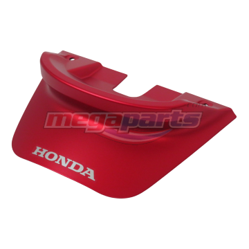 ฝาปิดท้ายเบาะตัวบนพร้อมสติ๊กเกอร์ SCOOPY 110i 2024 (CLUB 12) (HONDA) สีแดงด้าน R397C