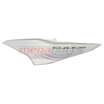 ฝาข้างซ้ายพร้อมสติ๊กเกอร์ CLICK 160 2022 (ABS) (HONDA) สีขาว NHA87P