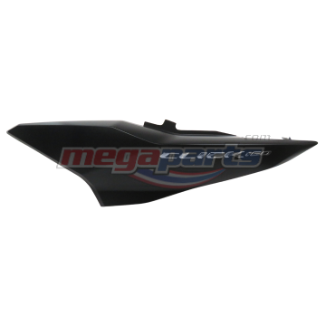 ฝาข้างซ้ายพร้อมสติ๊กเกอร์ CLICK 160 2022 (Cb) (HONDA) สีดำด้าน NH436M