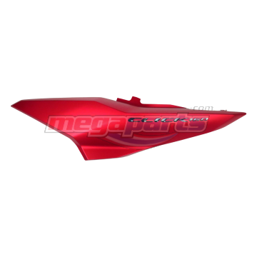 ฝาข้างซ้ายพร้อมสติ๊กเกอร์ CLICK 160 2024 (HONDA) สีแดงด้าน R397C