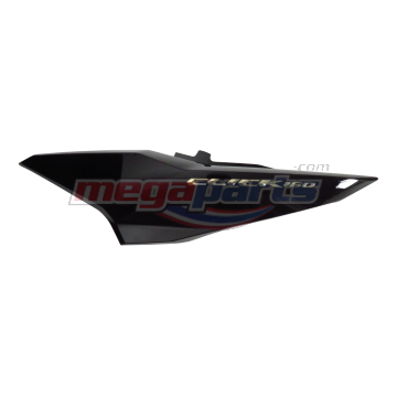 ฝาข้างซ้ายพร้อมสติ๊กเกอร์ CLICK 160 2024 (HONDA) สีดำเงา NHA35M