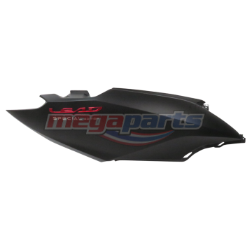 ฝาข้างขวาพร้อมสติ๊กเกอร์ LEAD 125 2025 (4 วาล์ว) (HONDA) สีดำด้าน NHA76M